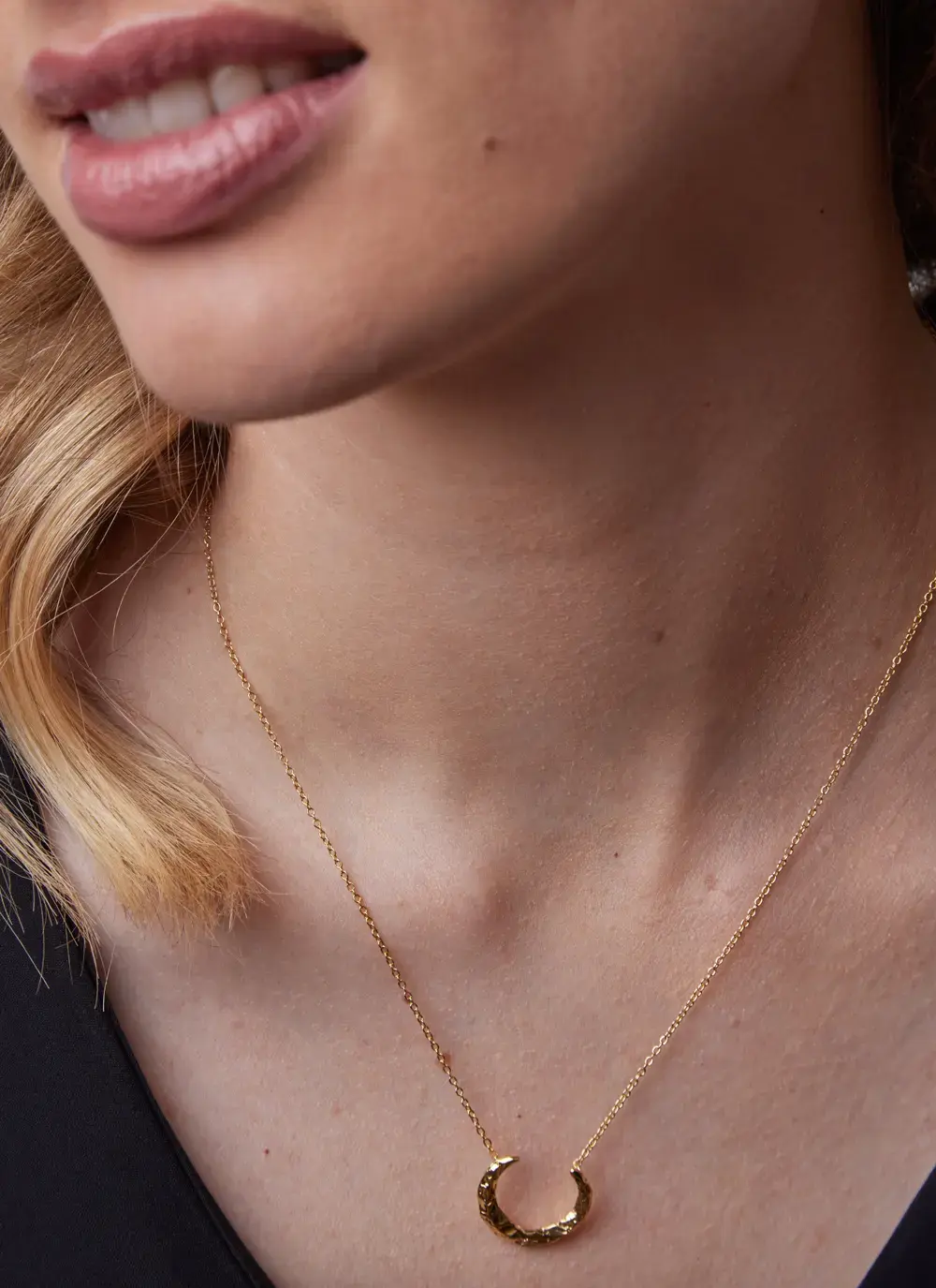 18k Gold Vermeil Torc Necklace